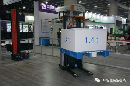 技田攜agv以及無人叉車系列產品亮相let廣州物流展